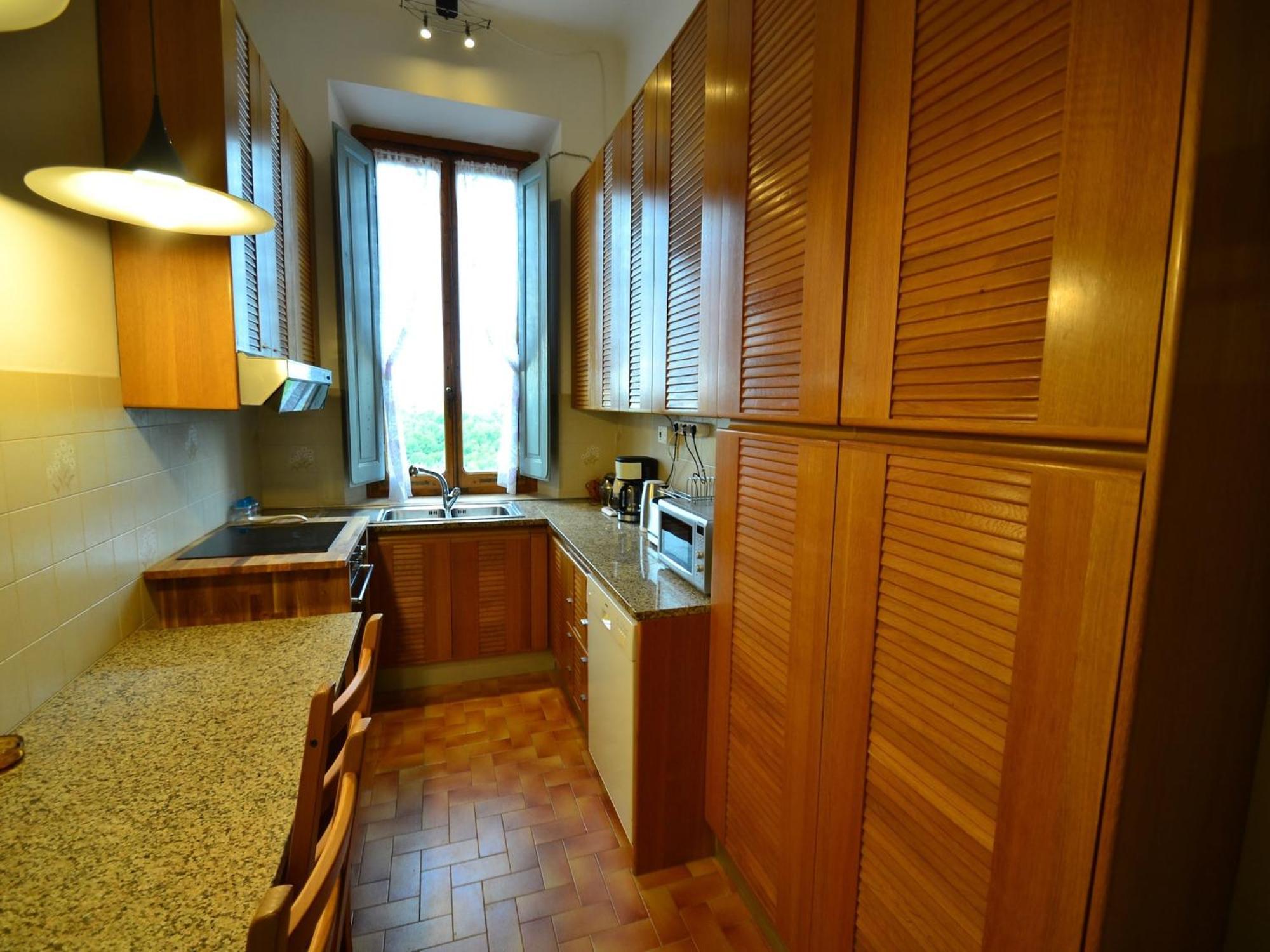 Lovely Holiday Home In Montefiridolfi With Hill View Exterior foto