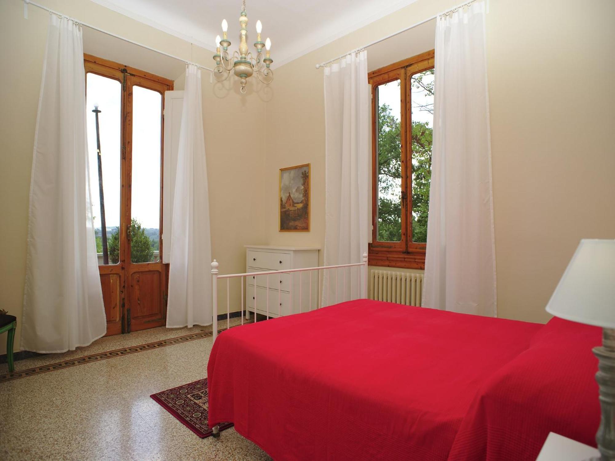 Lovely Holiday Home In Montefiridolfi With Hill View Exterior foto