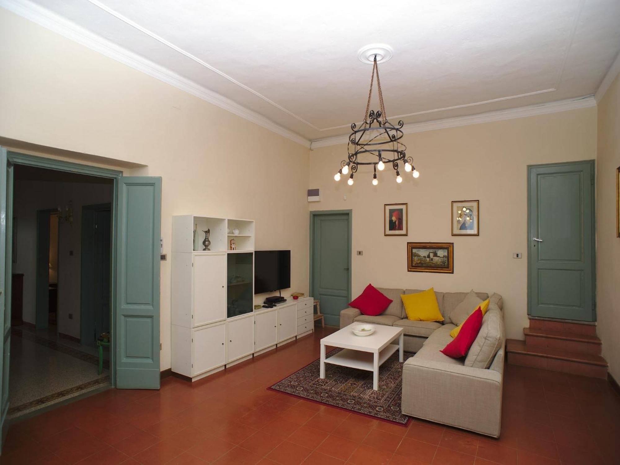 Lovely Holiday Home In Montefiridolfi With Hill View Exterior foto